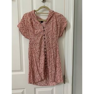 Pink Floral Dress